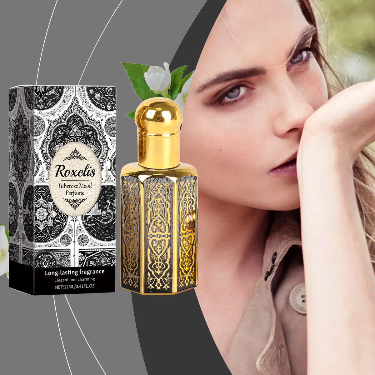Roxelis – Tu Fragancia Nocturna de Estilo Árabe