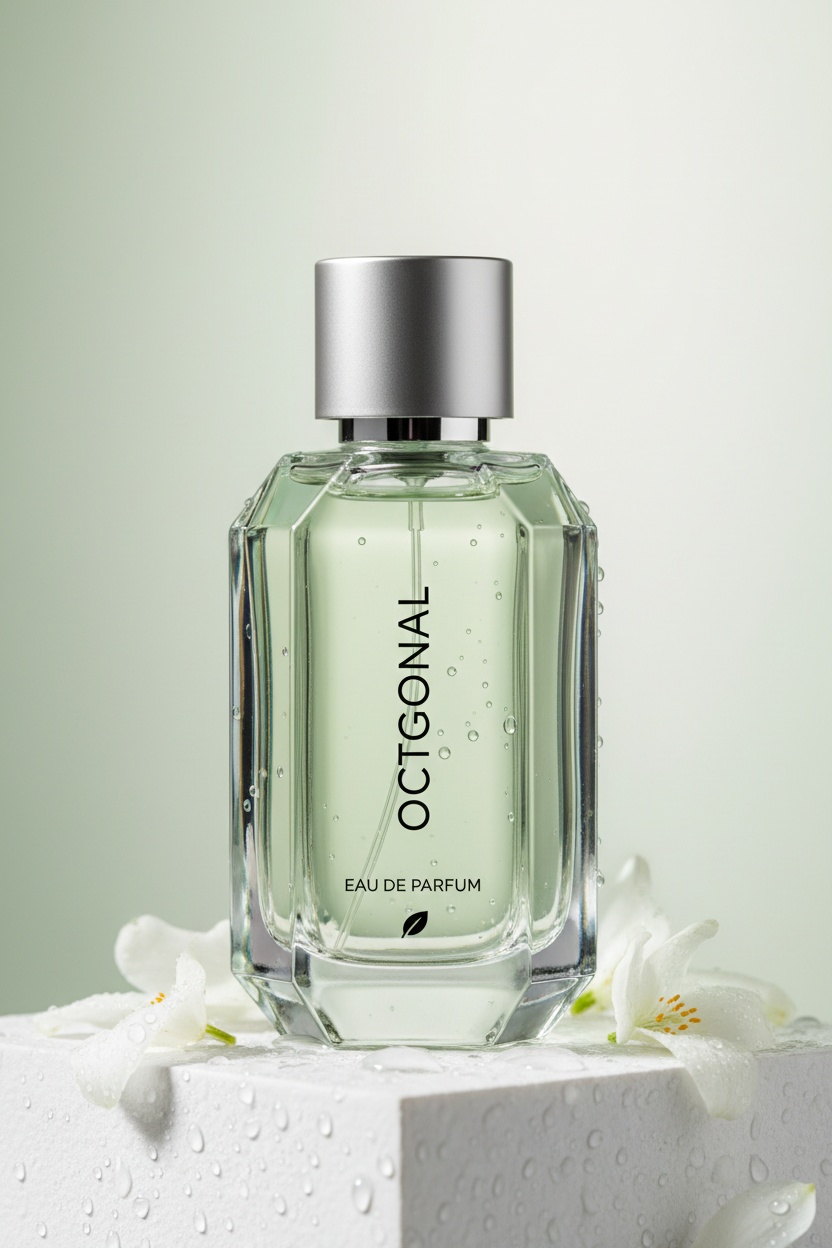 Octogonal - Perfume Unisex de Nicho Fresco y Natural